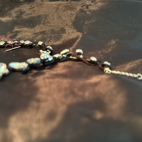 And Lovely Big Rhinestone Statement Necklace & Earring Set - Picture 8 of 13